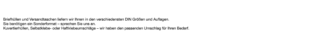 ebriefhuellen