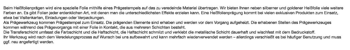 eheissfolie